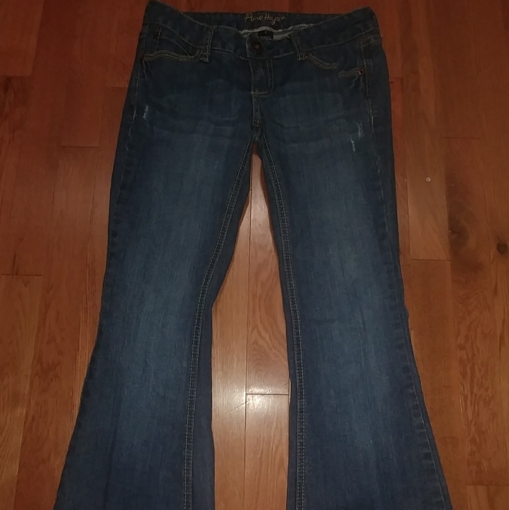 Jeans with Flare bottoms